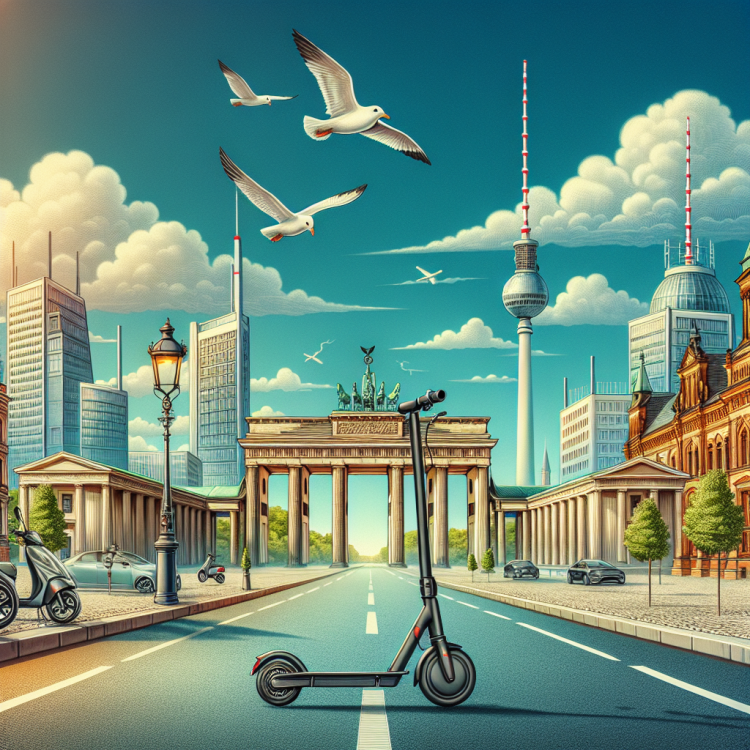 Berlin mit dem E-Scooter erkunden: Das sind die besten Ziele